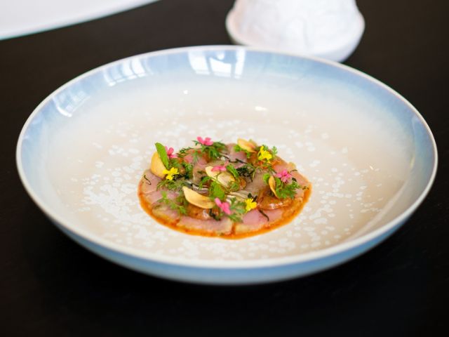 Paste Bangkok_'Koi pla' ceviche lime leaf chilli & galangal relish_menu_image