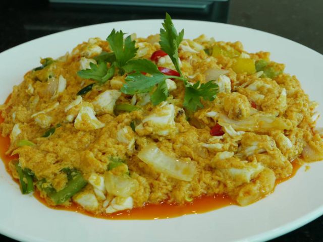 Kuang Seafood Huai Khwang_Stir-fried crab meat with curry powder_menu_image