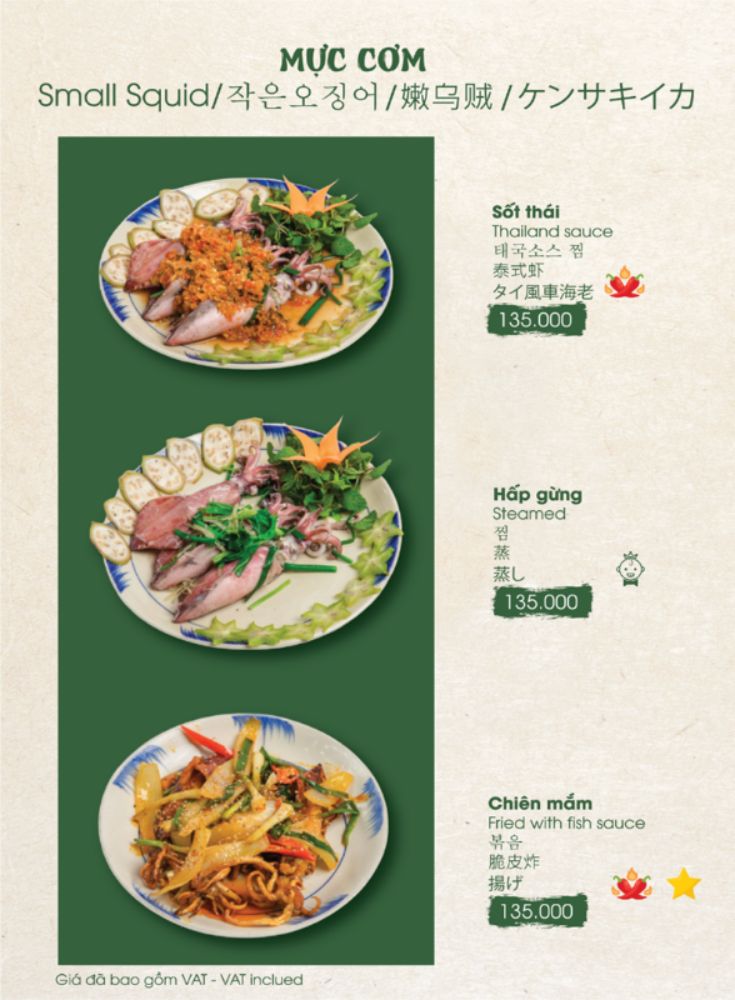 Hải sản Mộc quán Nha Trang_menu_picture