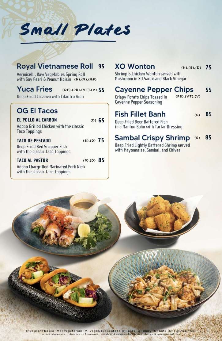 GIOI Ocean Gourmet_menu_picture