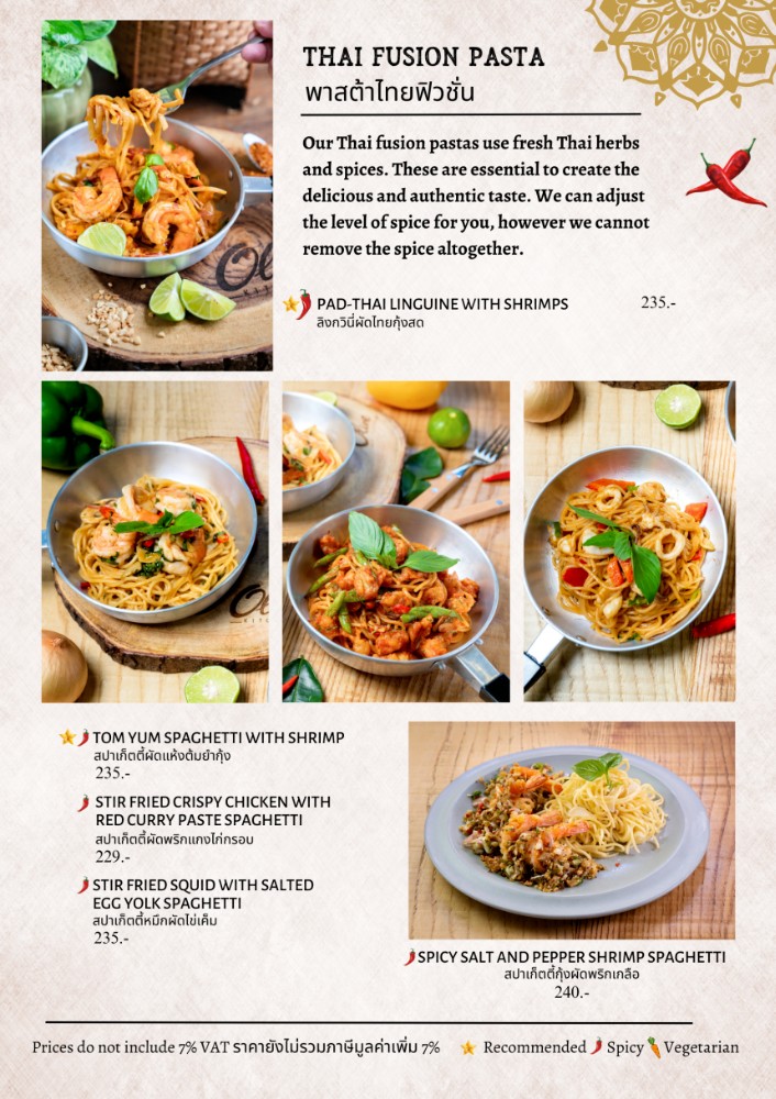 Olive Kitchen - Khaosan_menu_picture