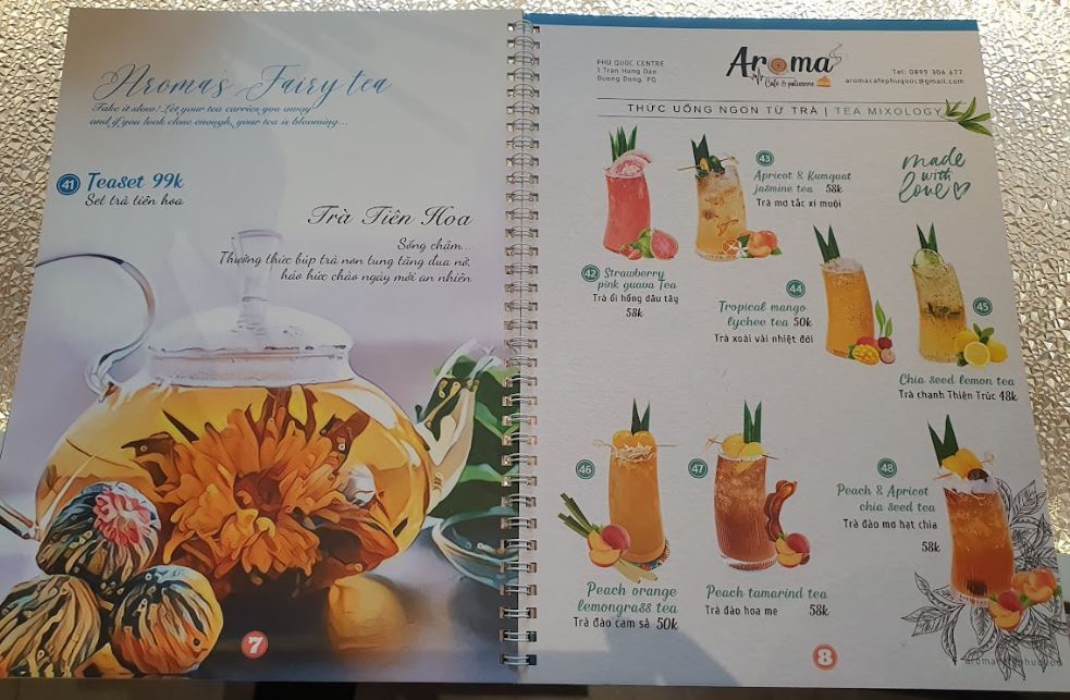 Aroma Cafe - phu quoc centre_menu_picture