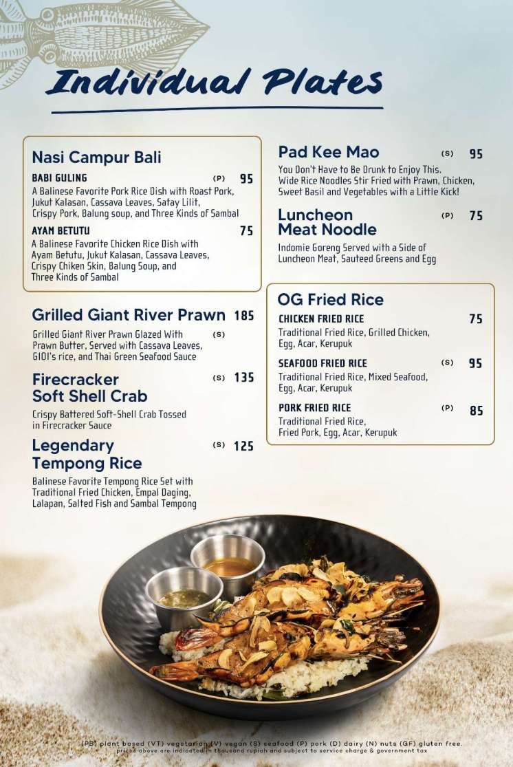 GIOI Ocean Gourmet_menu_picture