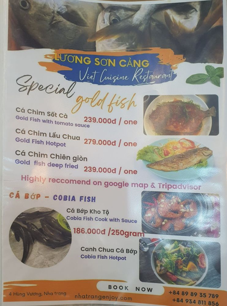 Nhà hàng Lương Sơn Cảng_menu_picture