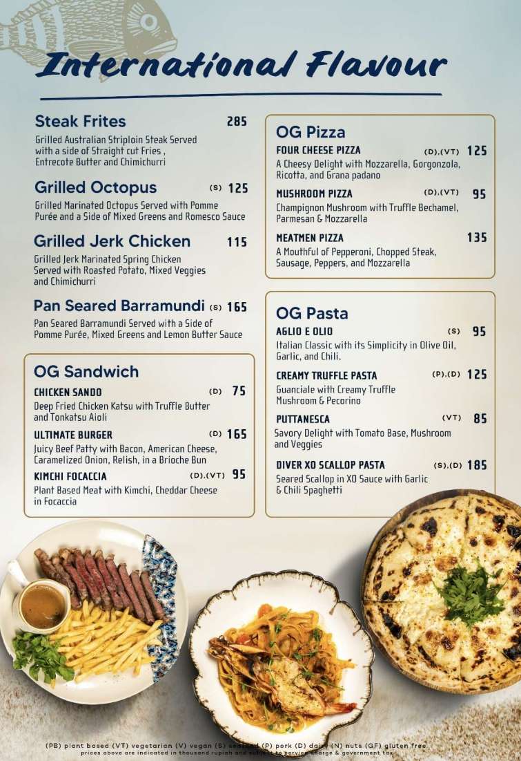 GIOI Ocean Gourmet_menu_picture