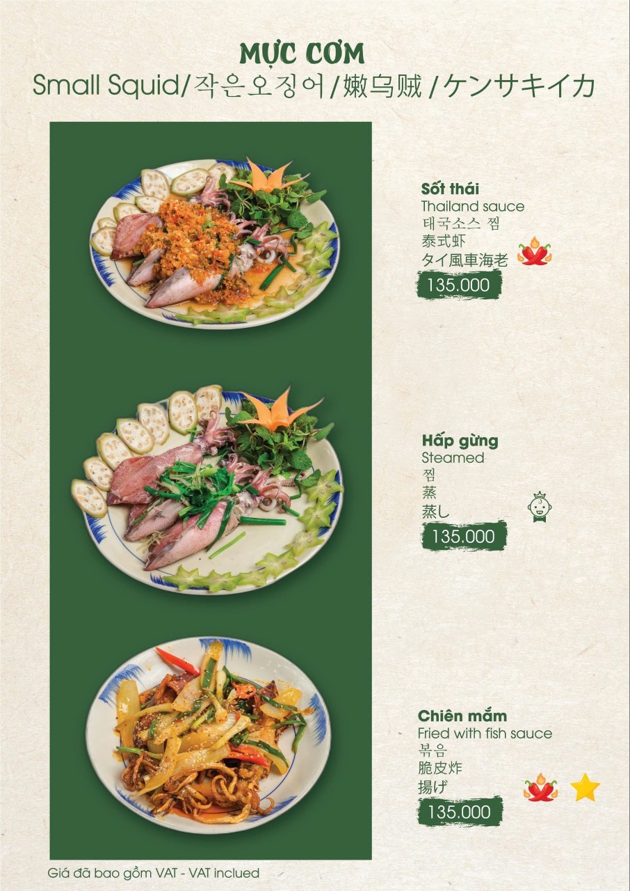 Hải sản Mộc quán Nha Trang_menu_picture