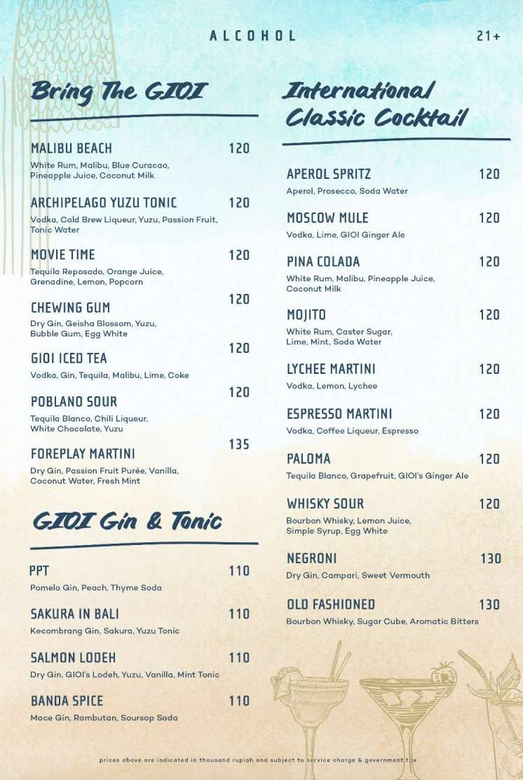 GIOI Ocean Gourmet_menu_picture